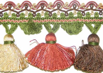 Stout Trim Apollo Tassel Fringe Meadow